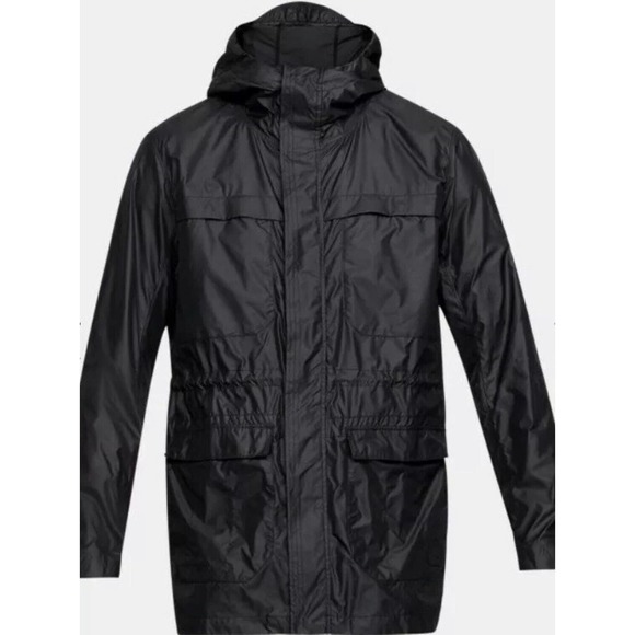 Under Armour UA Black Sportstyle Elite Jacket 1306449 MENS 2XL NEW Fast Ship - Picture 2 of 10